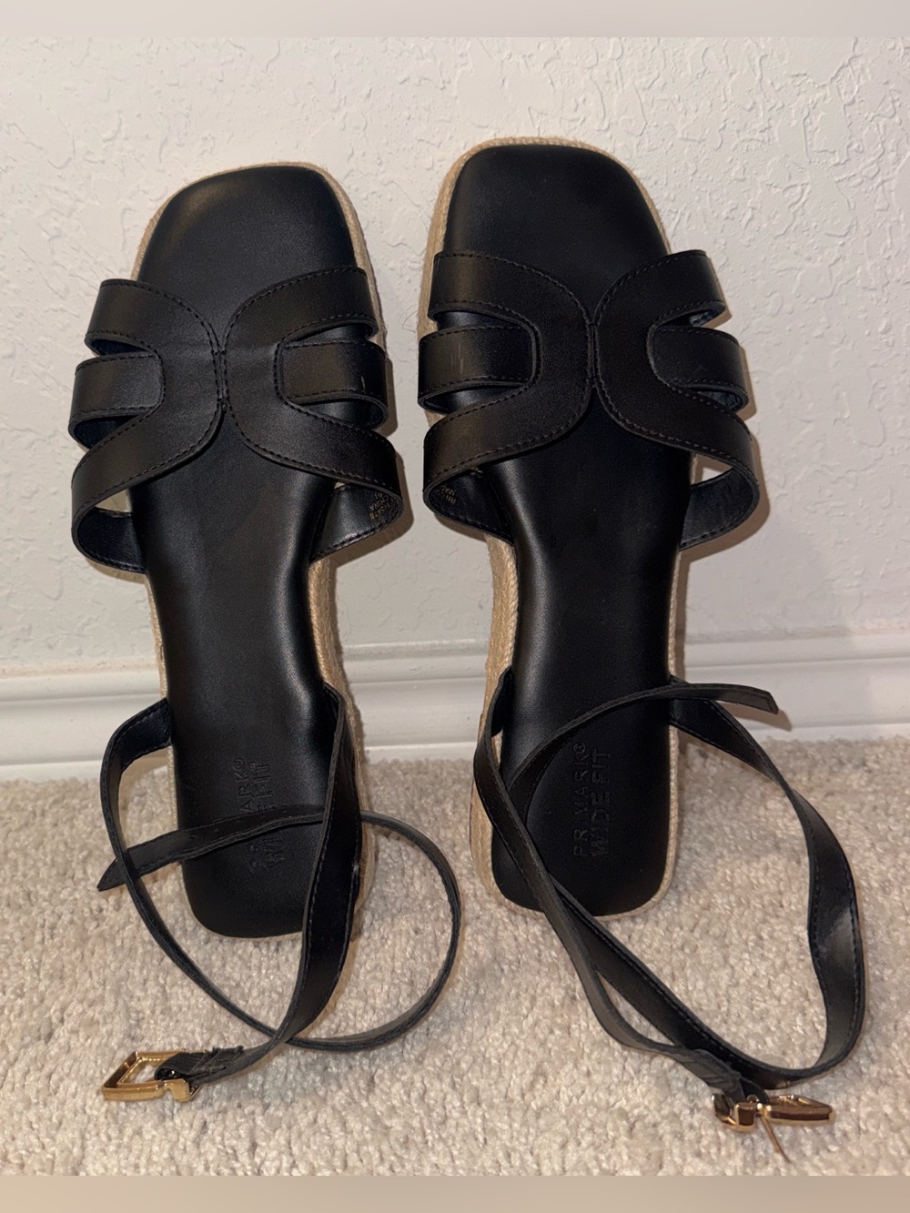 Primark Black Strappy Sandals